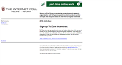 Desktop Screenshot of internetpoll.com